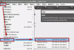 巧用Sublime Text4通过网络来修改服务器或开发板上的文本文件